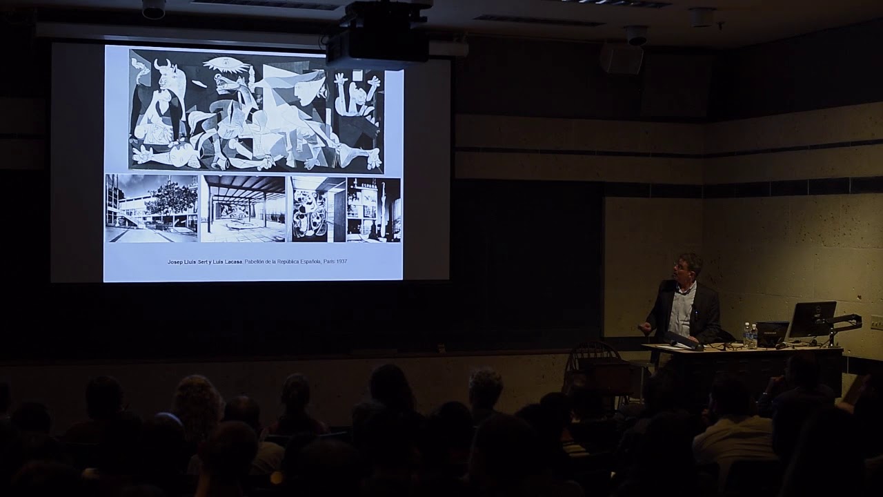 Goldsmith Lecture: Juan Ignacio del Cueto, “On Felix Candela, Builder of Concrete Shells," Fall 2016