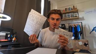 How I put my thoughts on my wall