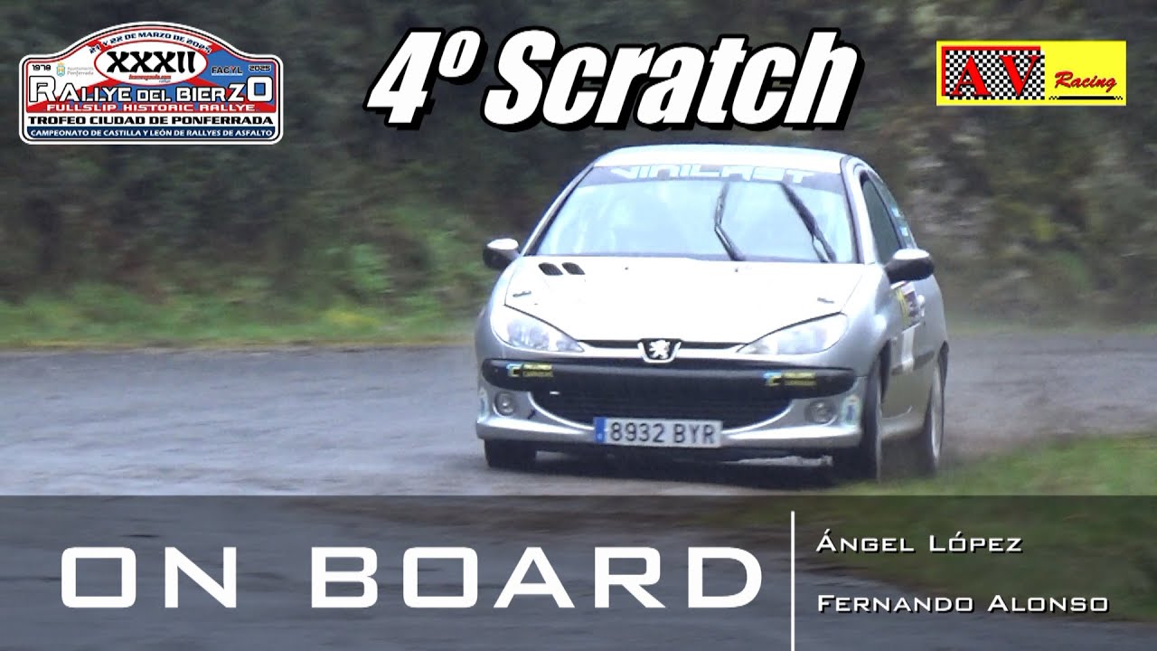 On Board Ángel López - Fernando Alonso | TC-3 Corullón | Rallye del Bierzo 2025