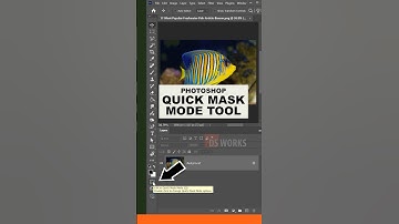 ( 64 )Photoshop quick mask mode short tutorial