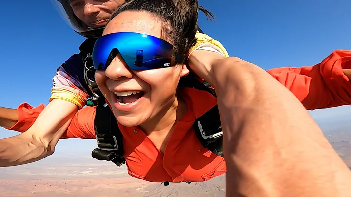 ROSARIO RAMIREZ - Tandem Skydive in Las Vegas at S...