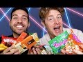 AMERICANS TRY CENTRAL AMERICAN SNACKS and CHOCOLATE!! w/ Jason Nash and Ugh It&#39;s Joe