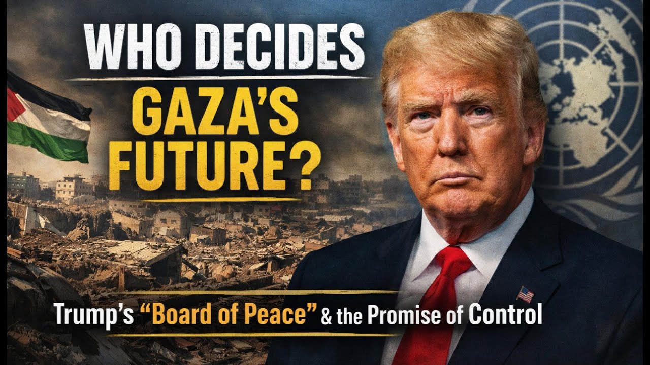 Who Decides Gaza’s Future? The Power Behind the “Board of Peace”