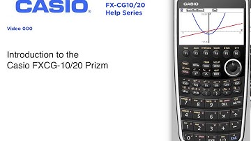 Introduction video of FX-CG10/20