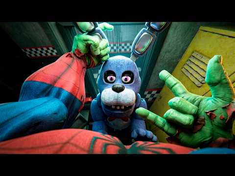 Hulk with Spider-Man Powers at the FNAF VR Pizzeria