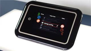 Gecko's in k1000 touch screen keypad water care settings
