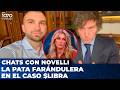 CHATS DE $LIBRA | El vínculo de Yanina Latorre y Oscar Ruggeri con Mauricio Novelli