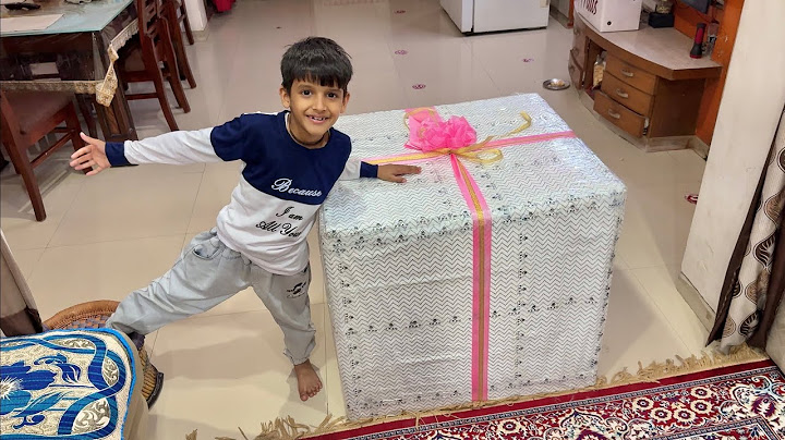 Etna Bada Box Aagya 😍 Gharpe