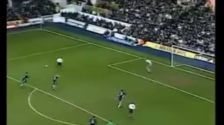 Premier League 2000/01 - Tottenham Hotspur vs. Coventry City