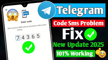 How To Fix Telegram Code SMS Problem (2025) | Fix Telegram Verification Code Not Receive Problem