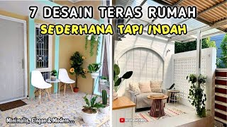7 SIMPLE BUT BEAUTIFUL HOUSE TERRACE DESIGNS