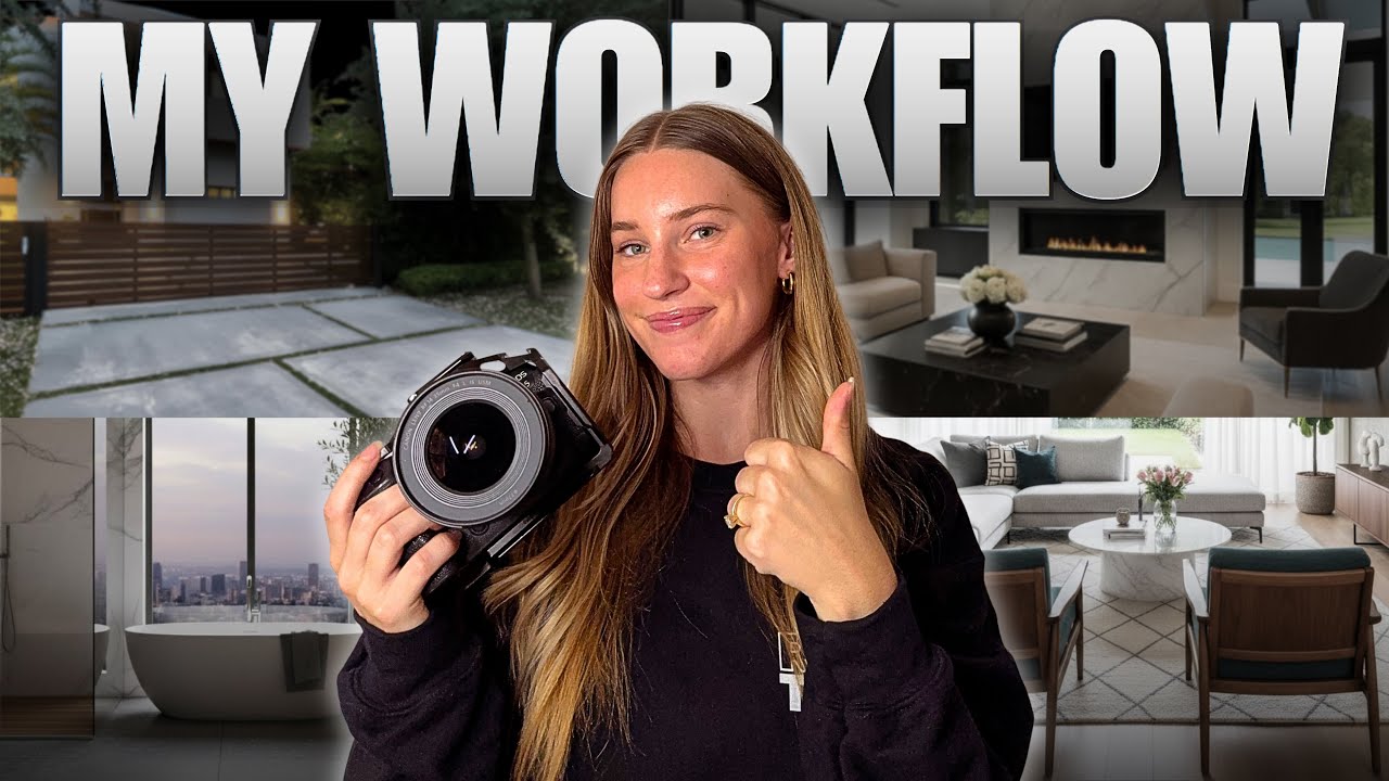 Мой рабочий процесс в сфере фотосъемки недвижимости