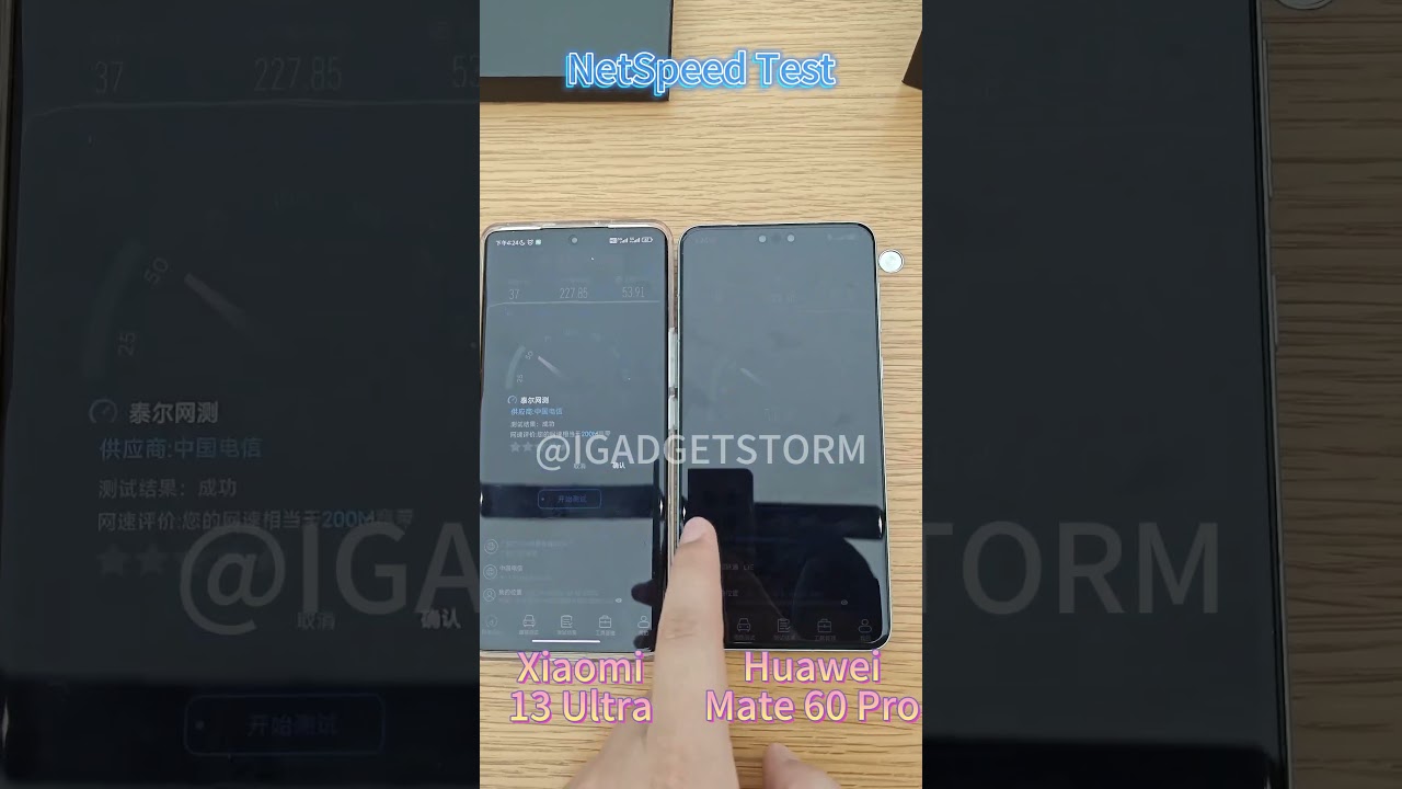 Huawei Mate 60 Pro 5G Network Test