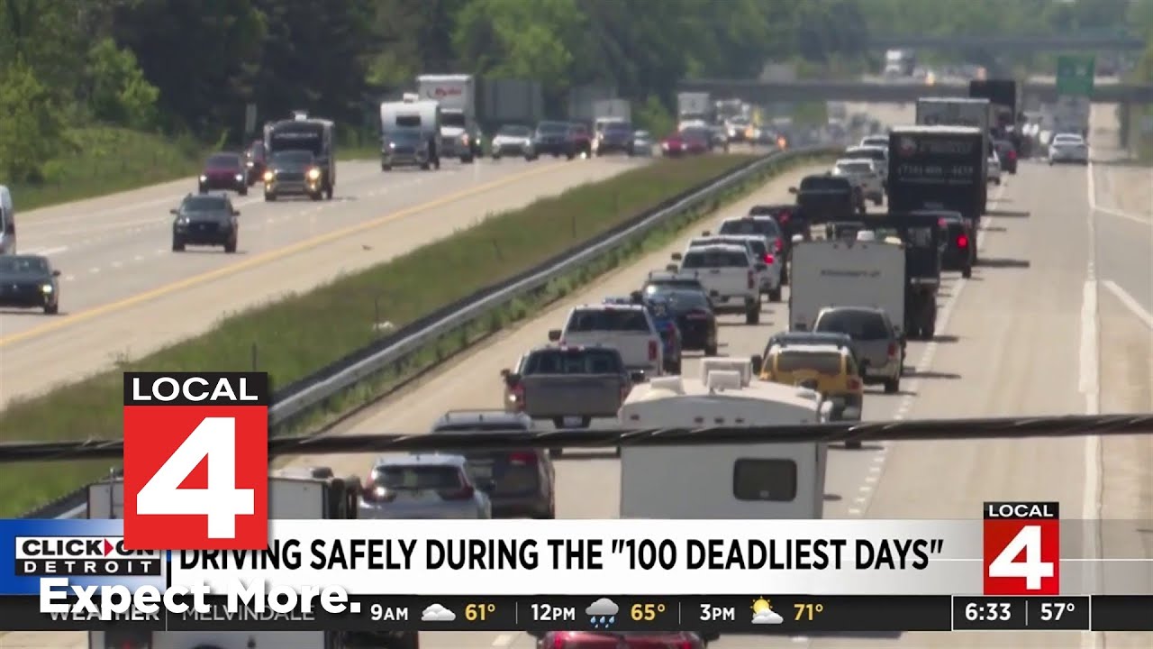 Police warn drivers about start of '100 deadliest days' on roadway ...
