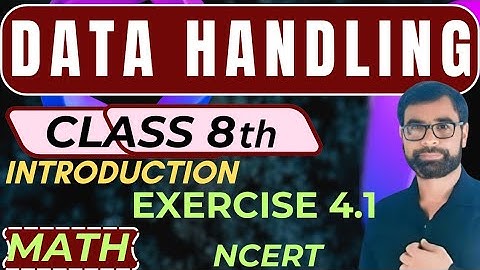 NCERT Class 8 Maths |Chapter 4 Data Handling |Exercise 4.1 |Pie Chart & Circle Graph|By Shaheen PCME