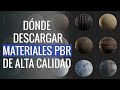 Dónde descargar Materiales PBR de alta calidad para renders