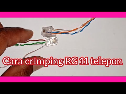 Video: Berapa banyak pin pada konektor rj11?