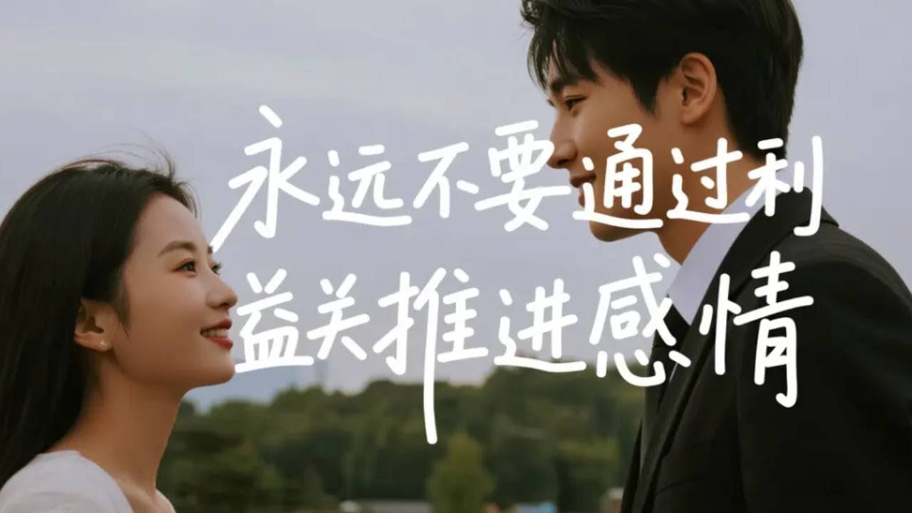 感情≠利益交换：别让 “好处”，毁掉本该纯粹的关系