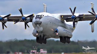 Думал не взлетит. Ан-22 Самолет-дирижабль. Антей взлетает с последней плиты.