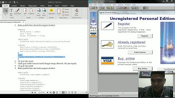 Tutorial menggunakan Visual Prolog
