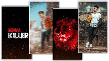 New Attitude Status Editing Kinemaster Video Editing Boys Attitude Status Editing New Status Editing