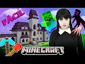 CONSTRUIMOS LA CASA DE MERLINA ADDAMS EN MINECRAFT ☂️