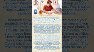 The Power of Deep Focus 📚 #shorts #easyenglish #learnenglish #psychology