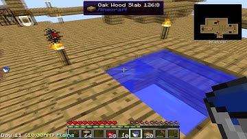 Minecraft SkyFactory Ep 2 Cobblestone Generator