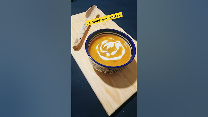 soupe aux potiron 😋😋😋😋