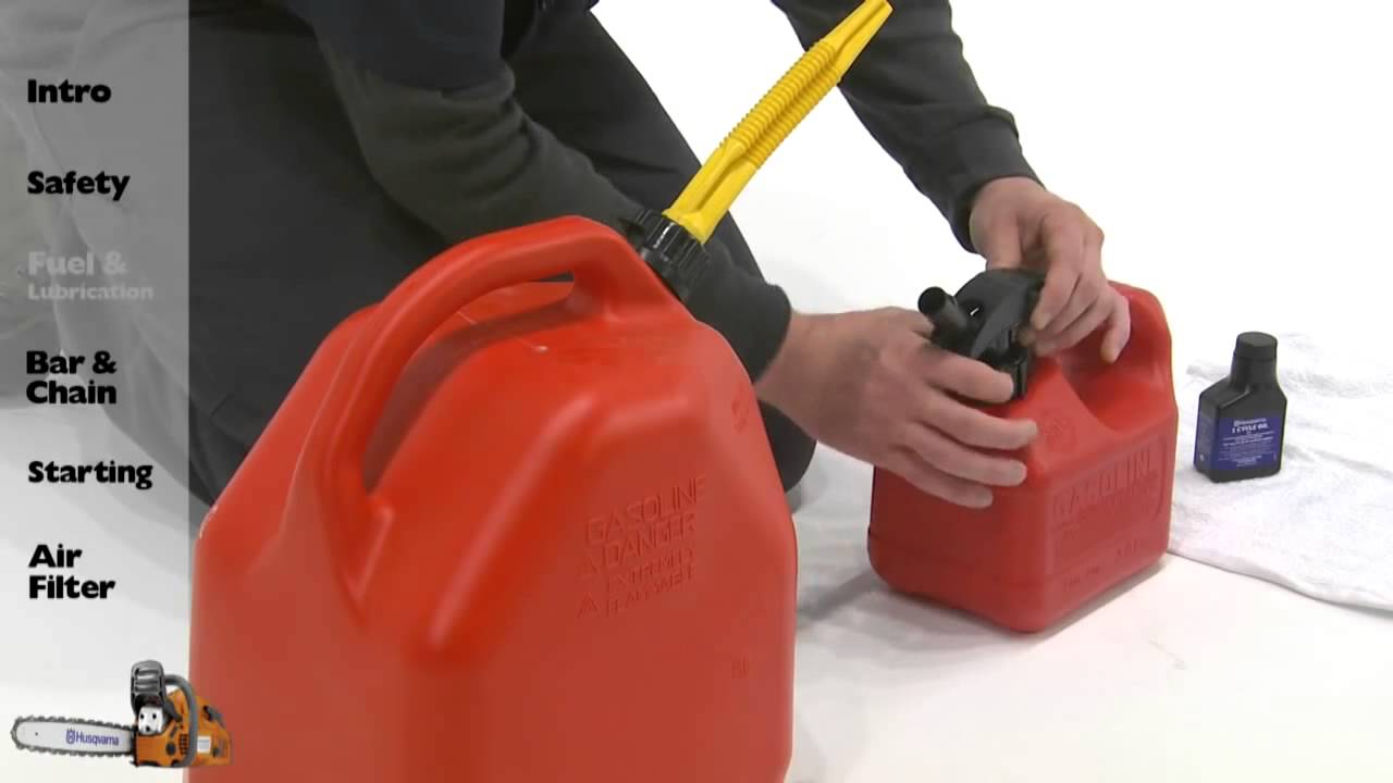 Husqvarna Chainsaws - Fuel And Lubrication