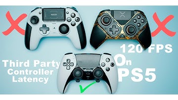 Playstation 5 third party controller latency