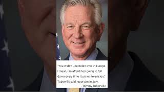 Elder Tommy Tuberville gets slapped with karma! Falls after making fun of Biden for falling. #fall