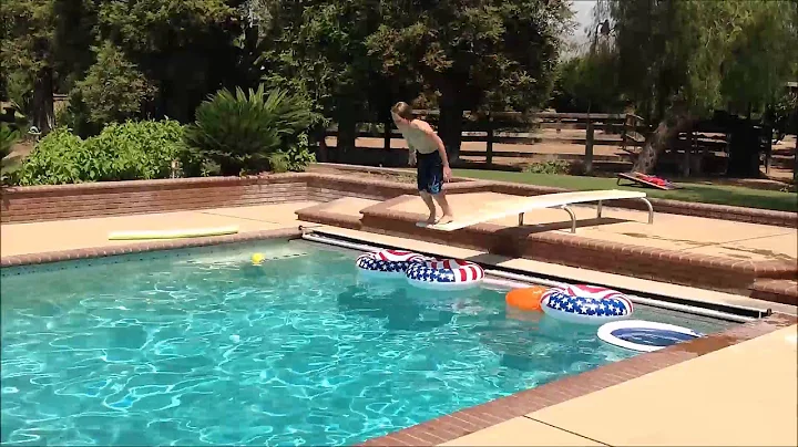 Landon Diving in California July 2014
