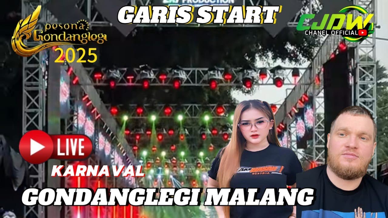 LOKASI START & DERETAN SOUND YANG HADIR KARNAVAL PESONA GONDANG LEGI 2025 SPECTACULAR 