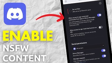 How To Enable NSFW In Discord On iPhone