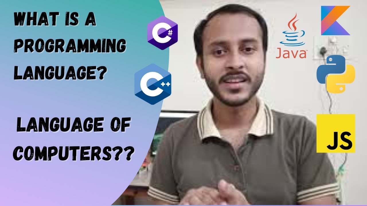 What is a programming language? | In Hindi - YouTube