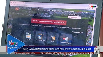 Nghệ An đẩy nhanh quá trình chuyển đổi số trong cơ quan nhà nước
