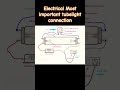 How to connection tubelight wiring ?   #trandingshorts