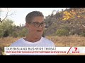 Queensland bushfires threaten properties amid record heat | 7NEWS