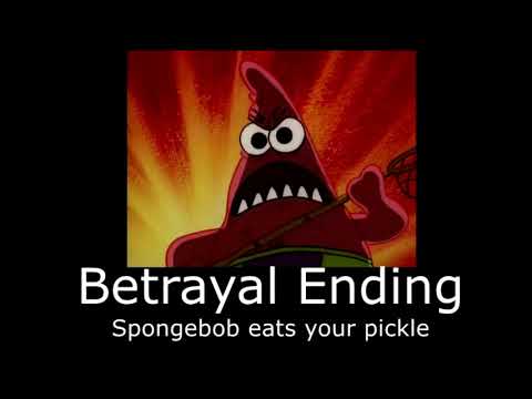 Patrick That's a Pickle (ALL ENDINGS)