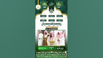 ‏إِنَّ الْمُتَّقِينَ فِي جَنَّاتٍ وَنَهَرٍ ... القارئ الشيخ عبدالرحمن السديس