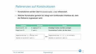 Funktionale Programmierung: Methodenreferenzen