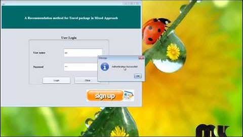 Final Year Projects | A Cocktail Approach for Travel Package Recommendation