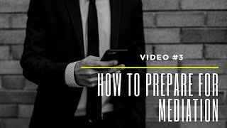 How to Prepare for and Assist in Mediation | Video #3
