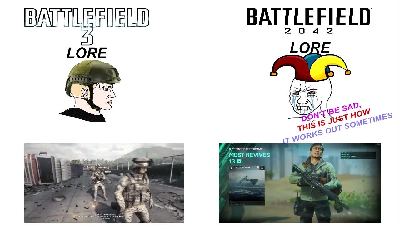 Lore v. Battlefield 2042 memes. Bf 2042 Мем. Lore Мем. Battlefield 2042 meme.