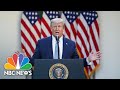 Trump Delivers Remarks On Operation Warp Speed | NBC News