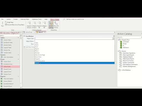 Lesson 1: Creating a close window form in Microsoft Access