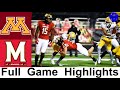 Minnesota vs Maryland Highlights (F/OT) | College Football Week 9 | 2020 College Football Highlights