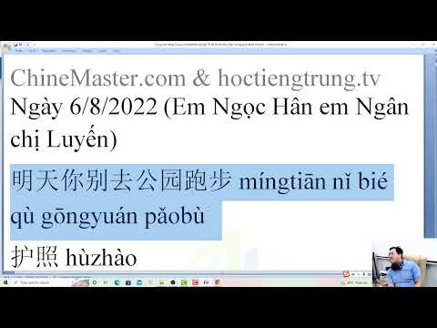 Khóa học tiếng Trung cho người mới bắt đầu bài 17 huấn luyện phản xạ nghe nói ứng dụng thực tế