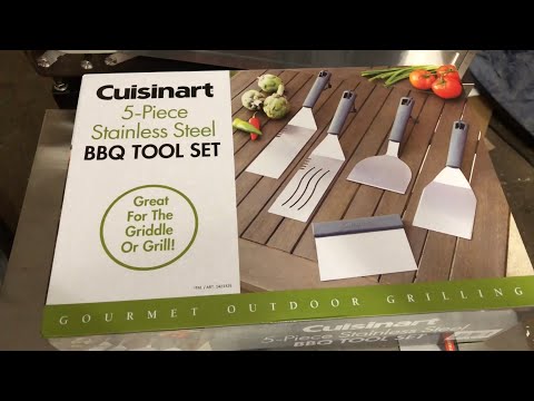 Cuisinart 5 Piece Stainless Steel BBQ Tool Set